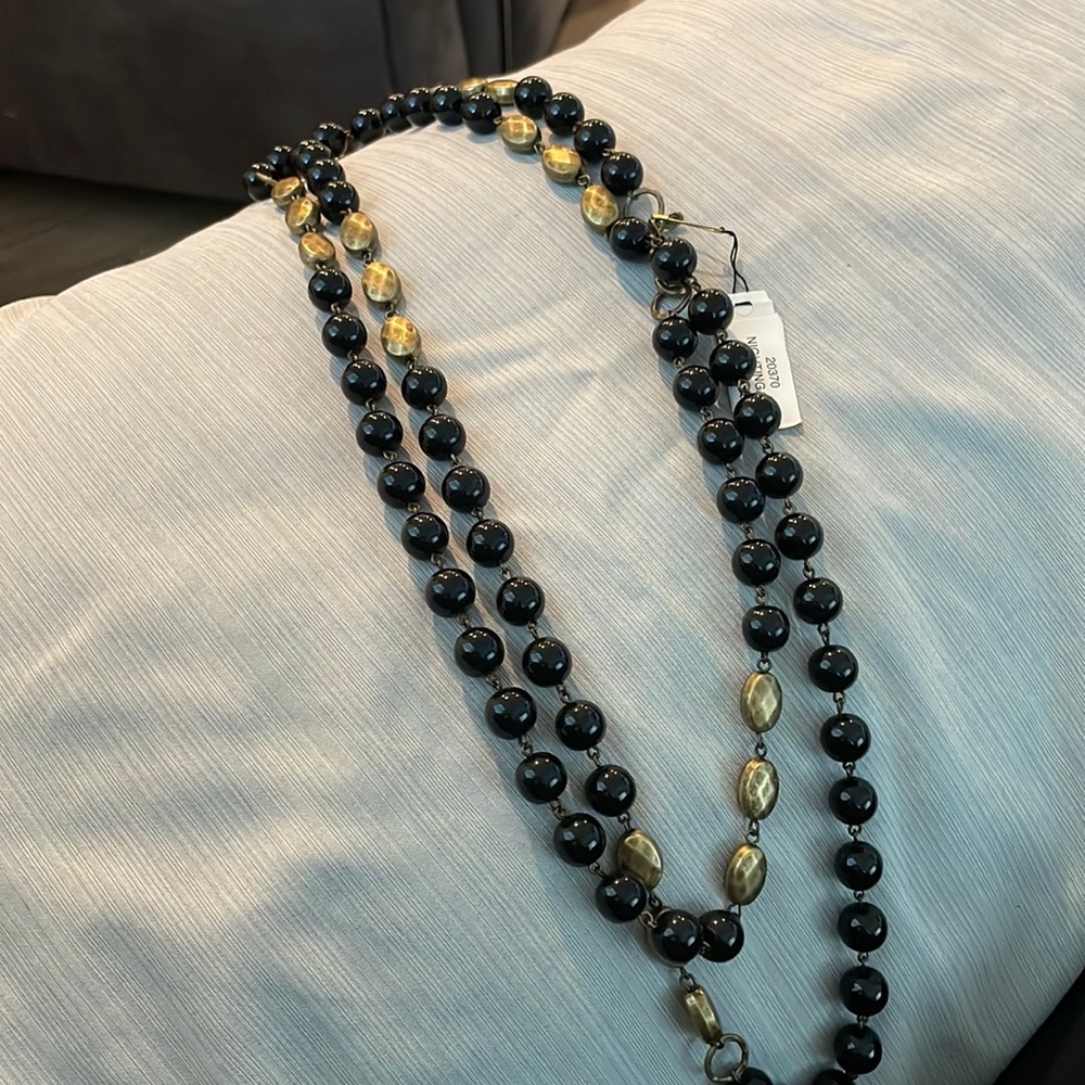 Premier designs long necklace.  Nightingale.